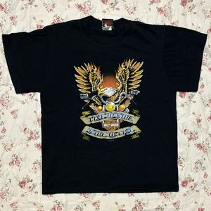 harley davison black 📍aruba📍t shirt.